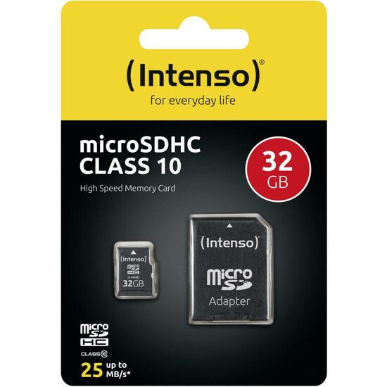 Atmiņas karte Intenso MICRO SDXC 32GB