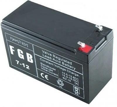 FGB 12v, 7Ah akumulators