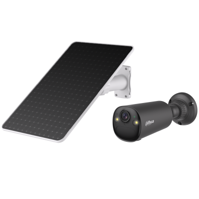 4MP 4G akumulatora lodveida tīkla kameras ar saules paneli