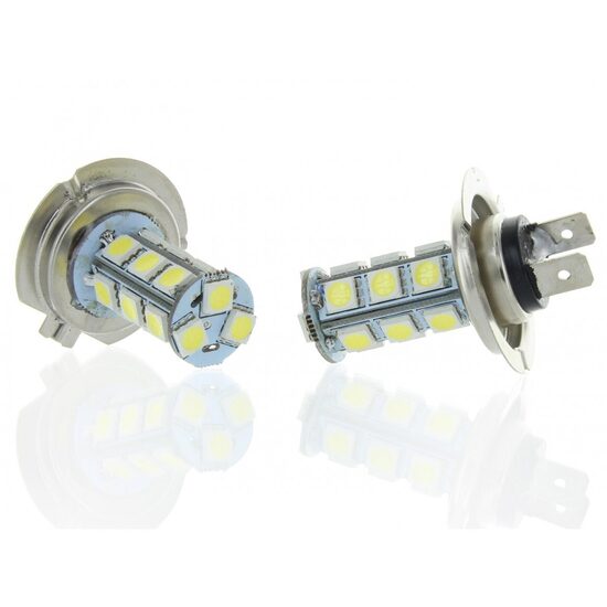 H7  SMD led spuldžu komplekts (balts)