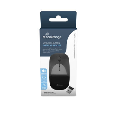 Datorpele MediaRange wireless 3-button