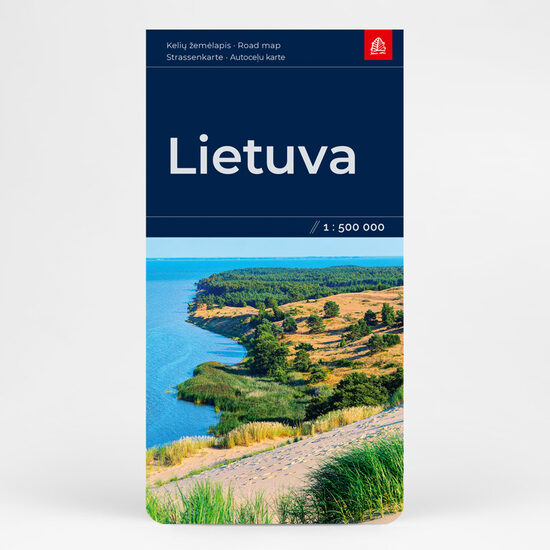 JS papīra auto ceļu karte Lietuva