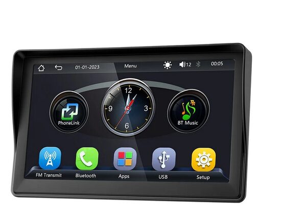 Ekrāns 7" ar atpakaļskata kameru