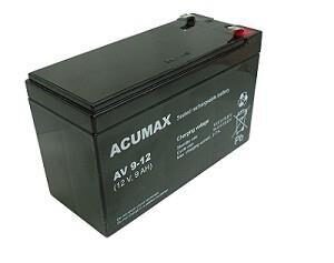 Acumax Emu 12v, 9Ah akumulators
