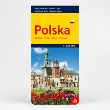 JS papīra auto ceļu karte Polska (Polija)