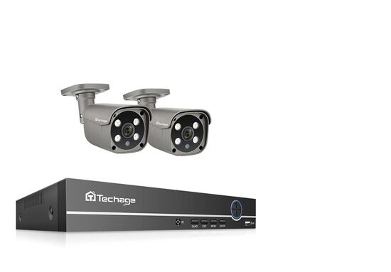 2 Kameru Wifi Videonovērošanas  komplekts 2 Mpx( Melns)