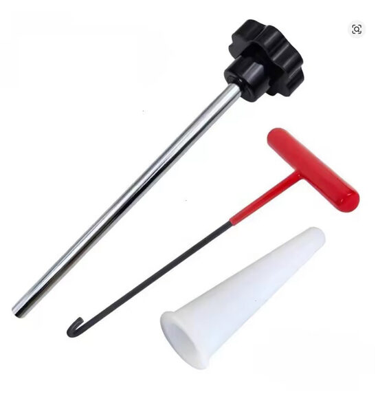 Ventila maiņas komplekts bez riepas montāžas.