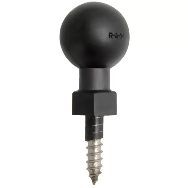 RAP-B-379U-25201L  Tough-Ball™ ar 1/4"-20 nobīdes skrūvi