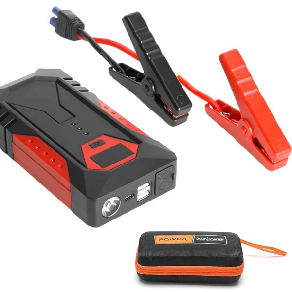 Pārnēsājams Car Jump Starter 18000 mAh Peak 1200