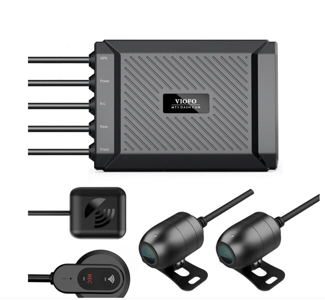 Viofo MT1 divkanālu 1080P motocikla videoreģistrators